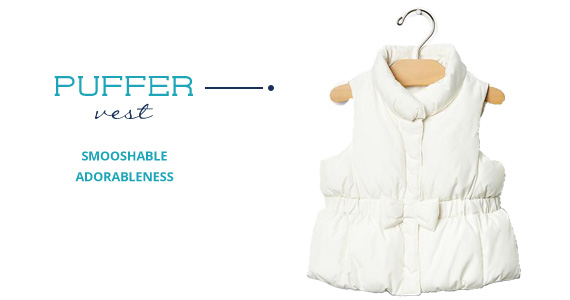 Baby Gap Puffer Vest Signature Style Friday Finds