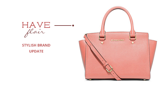 Natalie Weakly Image Consultant Signature Style Friday Find Don't Make Me Blush Michael Kors Tote