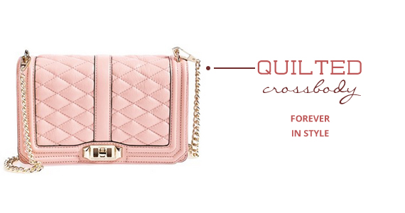 Natalie Weakly Image Consultant Signature Style Friday Find Don't Make Me Blush Rebecca Minkoff Quilted Crossbody