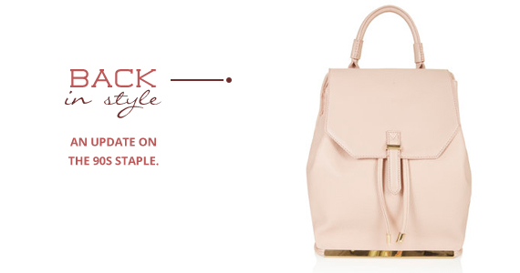Natalie Weakly Image Consultant Signature Style Friday Find Don't Make Me Blush Topshop Backpack