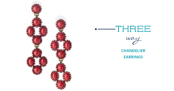Natalie Weakly Image Consultant Signature Style Friday Find National Heart Month Red Chandelier Earrings