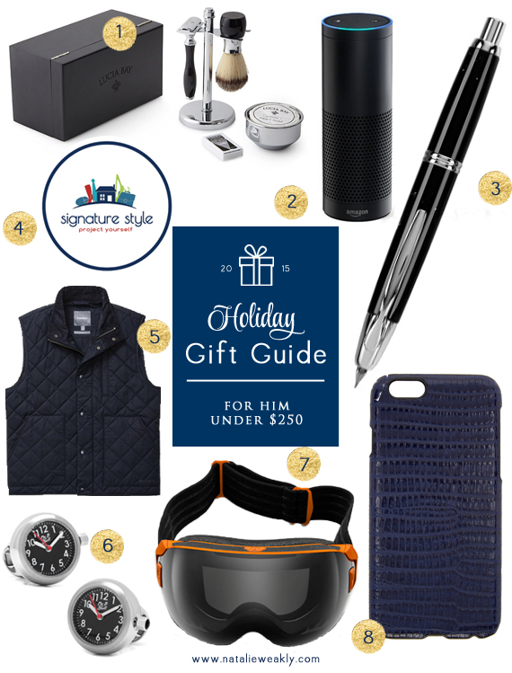 Holiday Gift Guide For Him Under $250 Signature Style Personal Stylist Houston Natalie Weakly