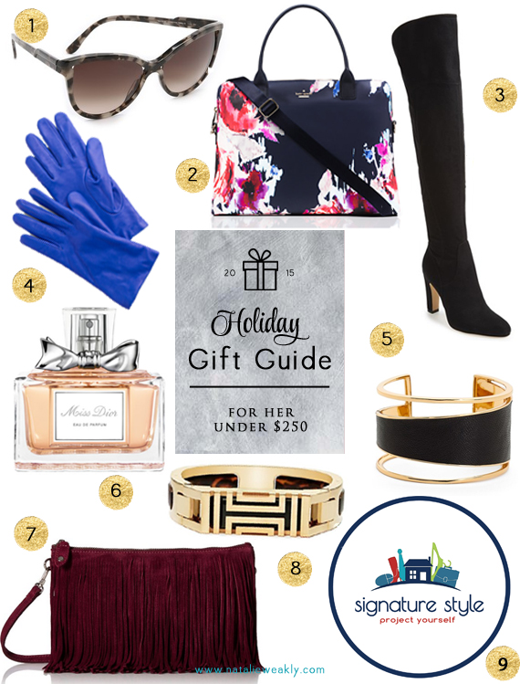 Signature Style Personal Shopper Houston Natalie Weakly Holiday Gift Guide For Her Under $250