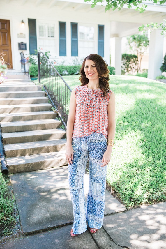 How to Mix Prints Like a Pro with Natalie Weakly as seen on Great Day Houston