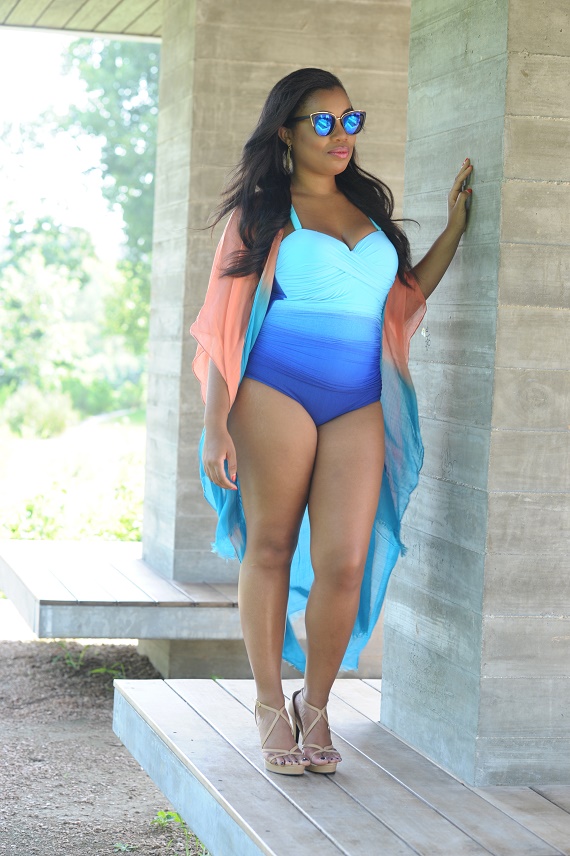 Finding the Perfect Swimsuit Personal Stylist Natalie Weakly Great Day Houston TV Segment - Tummy Troubles