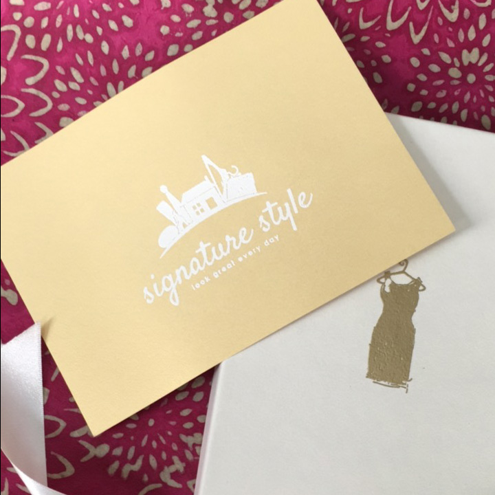 styled gift card