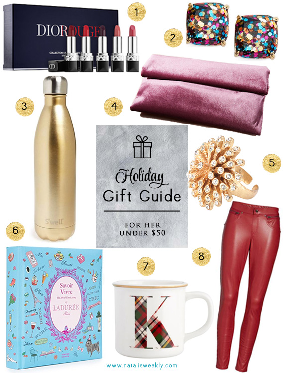 2017 Holiday Gift Guides Under 50 For Her by Signature Style