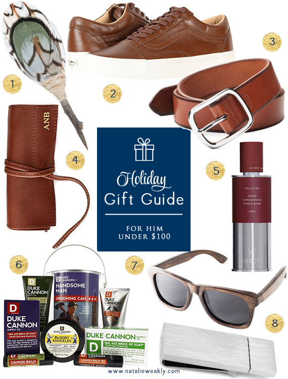 2017 Holiday Gift Guide For Him Under 100 by Signature Style
