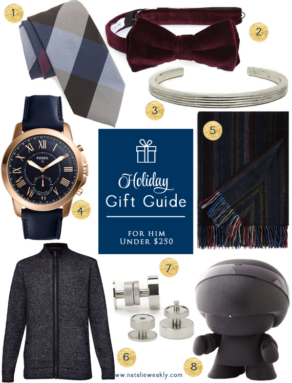 Holiday Gift Guide For Him Under 250 by Signature Style