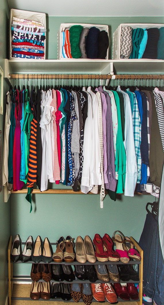 How to Edit Your Closet Like a Pro Image Consultant Houston DIY Your Closet Final Results