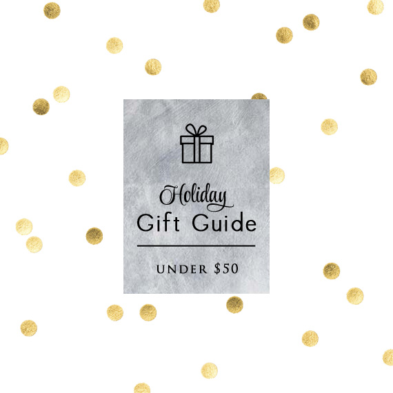 Holiday Gift Guide Under 50 by Signature Style Intro Pic